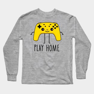 Funny game console- play home Long Sleeve T-Shirt